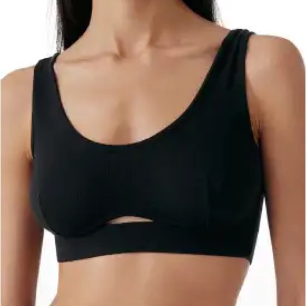 Else Base Layer Cutout Bralette- XS NWT